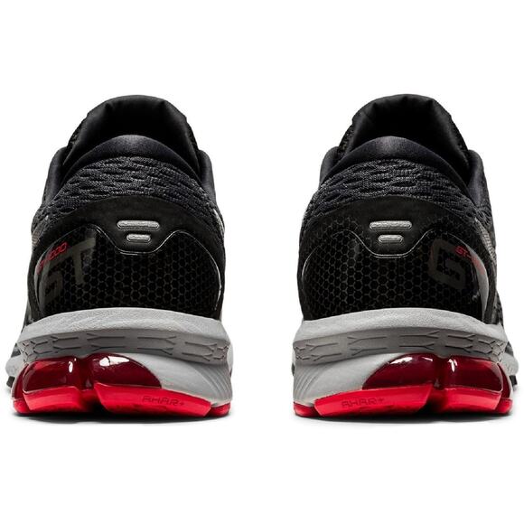 ASICS GT-1000 9 Men\'s Running Shoes Size 12 Carrier Grey/Black/RED